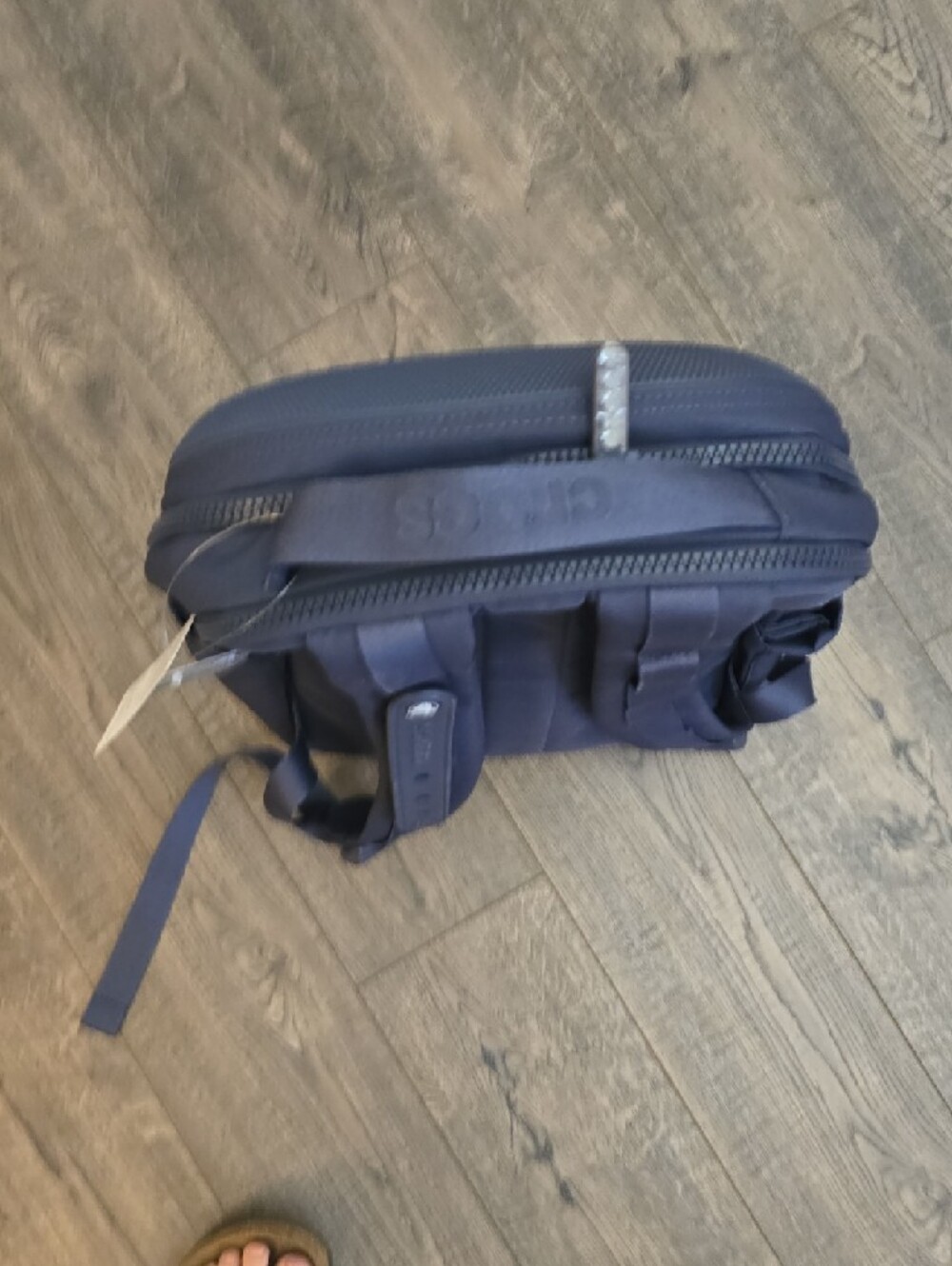 CROCS Slate Blue Molded Backpack with Vent Holes - Picture 4 of 12